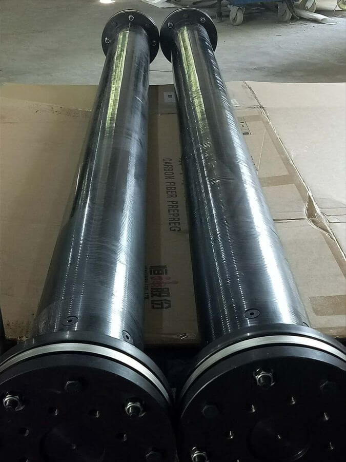 Carbon fiber drive shaft manufacturing process