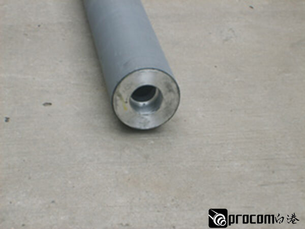 Custom carbon fiber guide roller for textile machinery