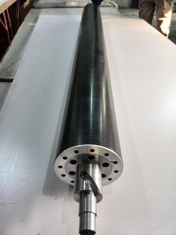 Carbon fiber guide roller